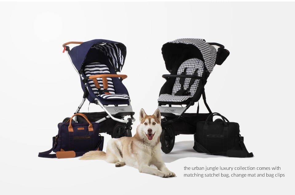 Mountain Buggy Urban Jungle Luxury Collection med stelleveske