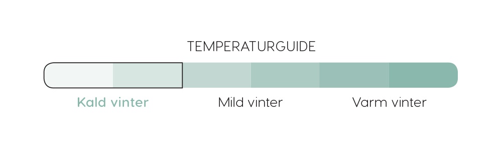 Vognposen er beregnet for kald norsk vinter