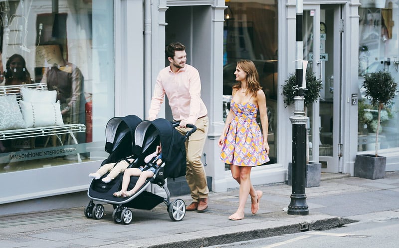 Britax B-Agile Double er vår best søsken- og tvillingvogn
