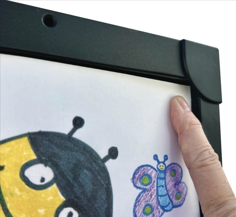 Frontåpning på ramme