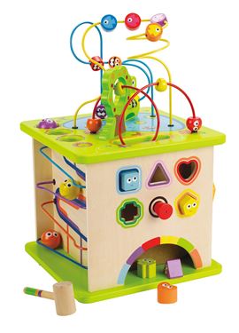 Bilde av Hape Aktivitetskube Country Critters