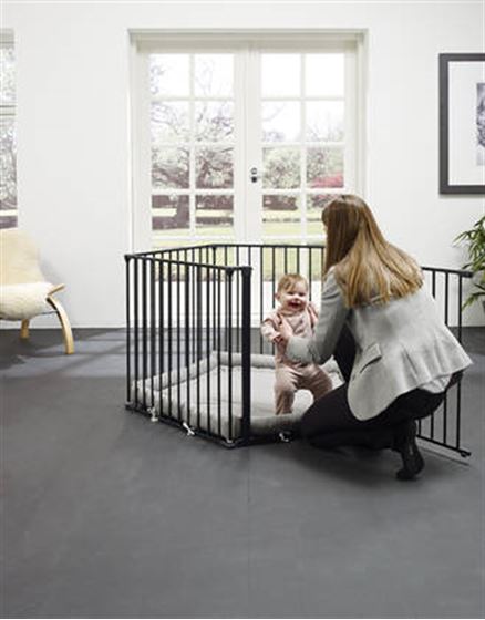 Bilde av BabyDan Flex Lekegrind Park-A-Kid - Sort