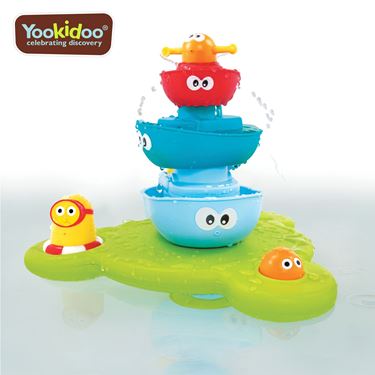 Bilde av Yookidoo Stack n Spray Tub Fountain