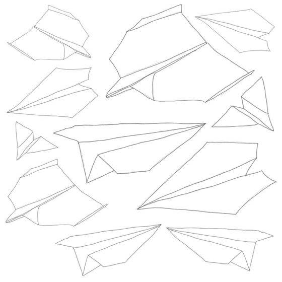 Bilde av Sebra Wallstickers, Papirfly