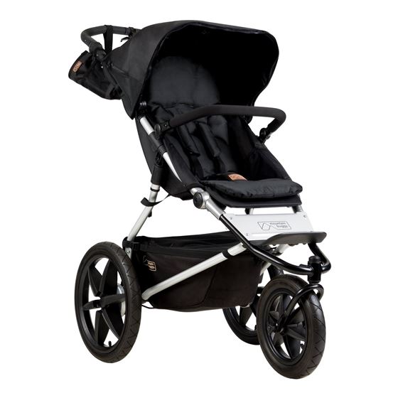 Bilde av UTGÅTT! Mountain Buggy Terrain Sportsvogn, Onyx Black