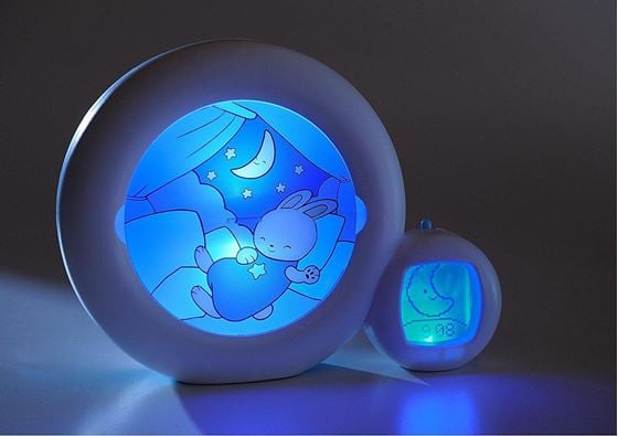 Bilde av KidSleep Moon - Nattlampe, Nattklokke og Søvntrener for Barn