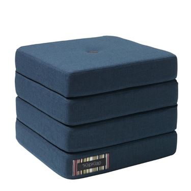 Bilde av byKlipKlap 4Fold - Dark blue with black buttons