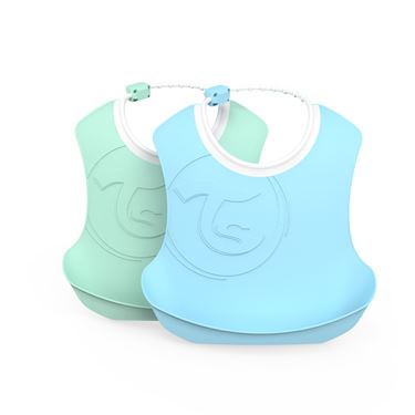 Bilde av Twistshake Smekke, 2x Pastel Blå Grønn