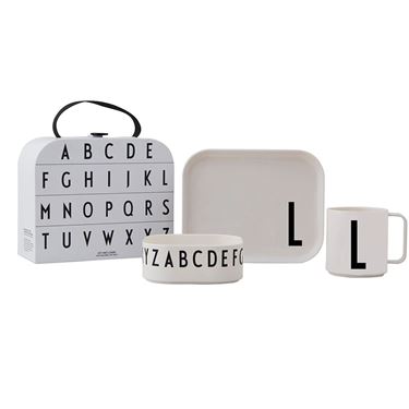 Bilde av Design Letters Tritan Spisesett Gavepakke, L