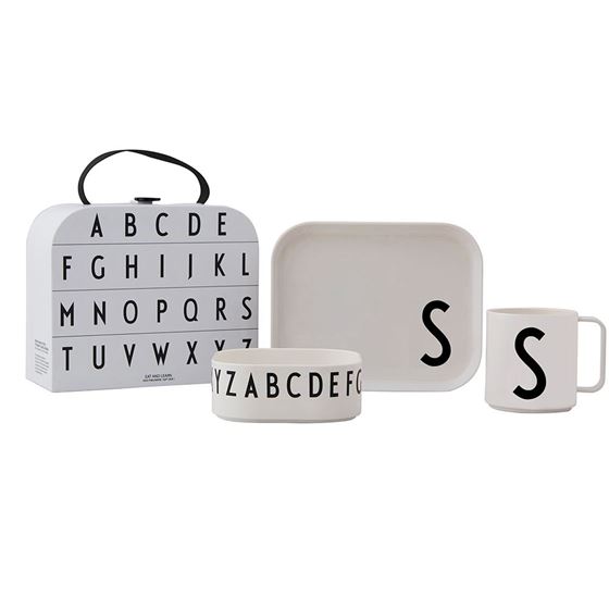 Bilde av Design Letters Tritan Spisesett Gavepakke, S