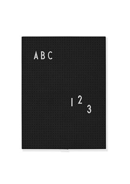 Bilde av Design Letters Oppslagstavle Sort A4