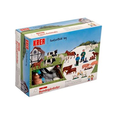 Bilde av KREA Bondegård dyr, 22 stk