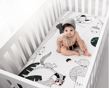 Bilde av Rookie Humans Laken, Woodland Dreams