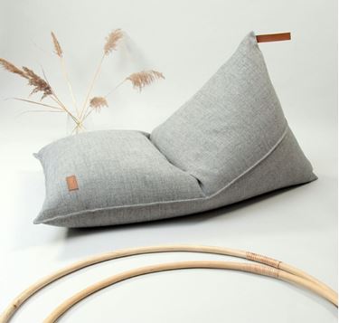 Bilde av Fayne Beanbag, Medium, Light Grey Melange