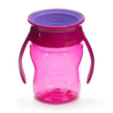Bilde av WOW Cup Baby Babykopp Rosa - 360° Tutekopp 207ml
