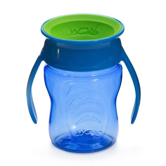 Bilde av WOW Cup Baby Babykopp Blå - 360° Tutekopp 207ml