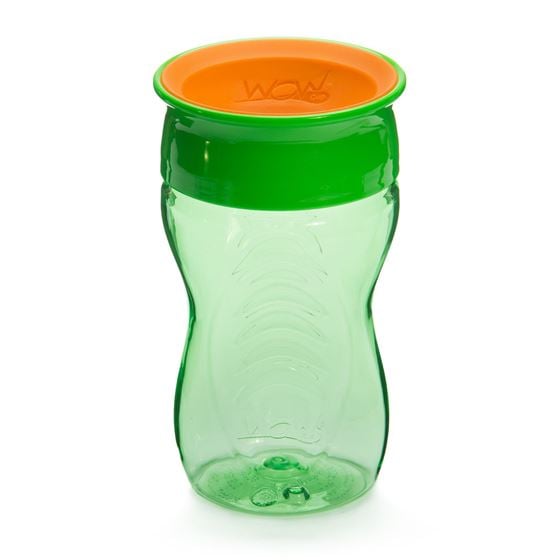 Bilde av UTGÅTT! WOW Cup Kids Drikkekopp Grønn - Lekkasjefri Barnekopp 296ml