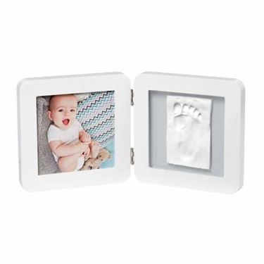 Bilde av Baby Art My Baby Touch, Hvit - Gipsavstøp + Bilderamme