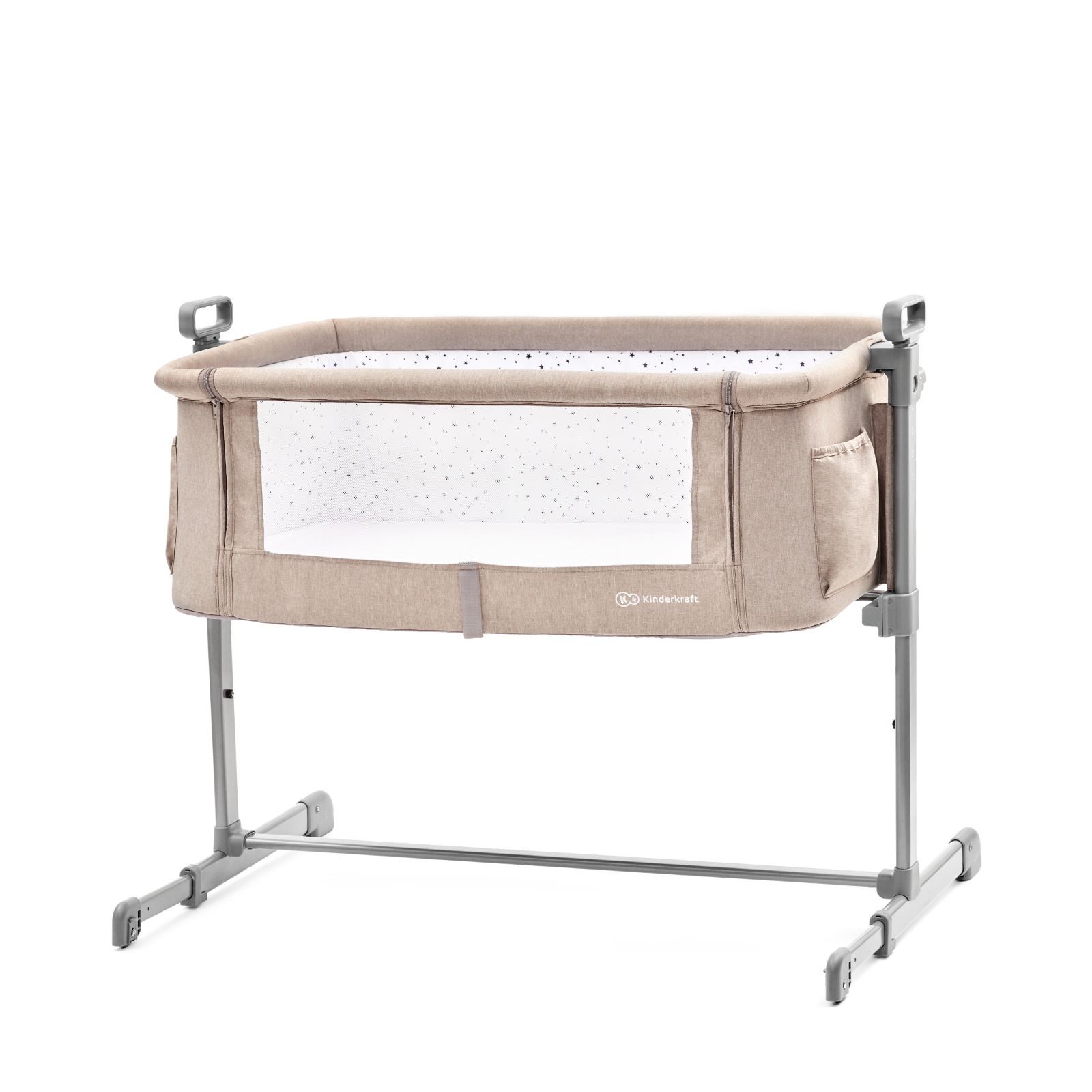 moweo bedside crib slå sammen