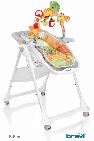 Bilde av Brevi Høystol, B-Fun, Grå Perle