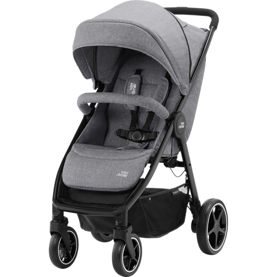 Bilde av UTGÅTT! Britax B-Agile M Sportsvogn, Elephant Grey