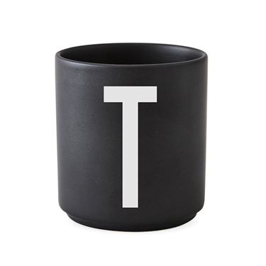 Bilde av Design Letters Porselenskopp, Sort, T
