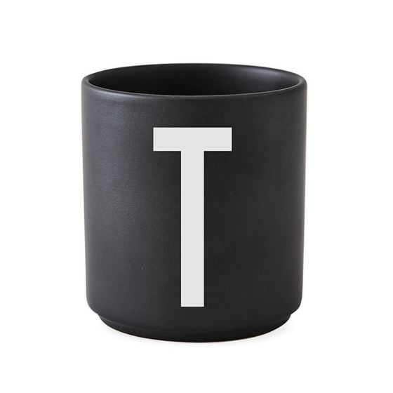 Bilde av Design Letters Porselenskopp, Sort, T