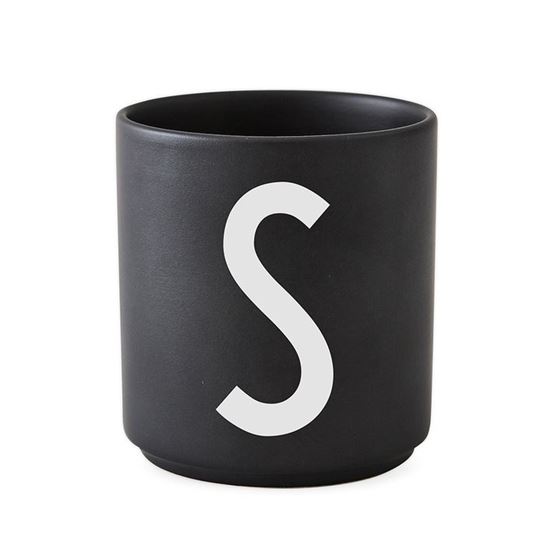 Bilde av Design Letters Porselenskopp, Sort, S