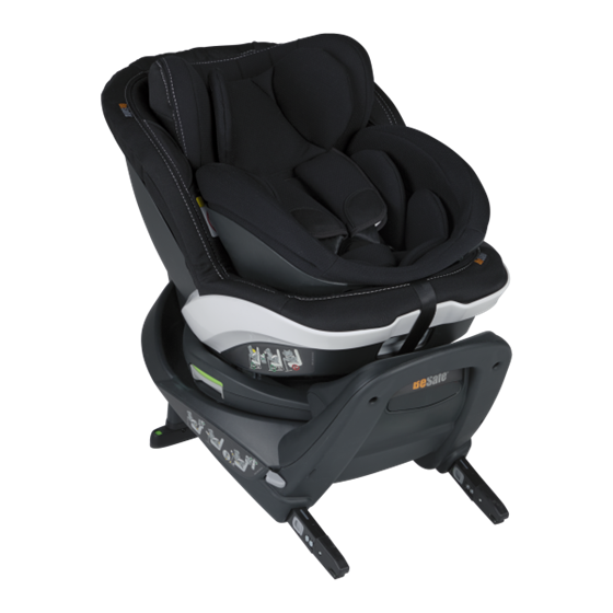 Bilde av UTGÅTT! BeSafe iZi Twist B i-Size Bilstol, Premium Car Interior Black