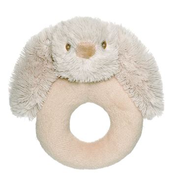 Bilde av Teddykompaniet Babyrangle, Lolli Bunnies Grå
