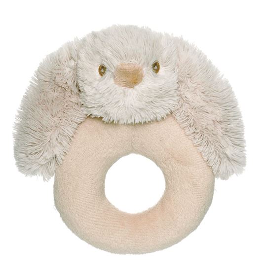 Bilde av Teddykompaniet Babyrangle, Lolli Bunnies Grå