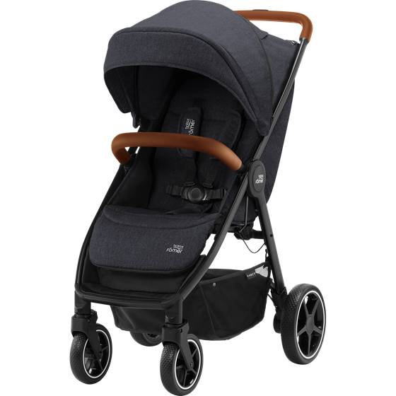 Bilde av UTGÅTT! Britax B-Agile R Sportsvogn, Black/Brown