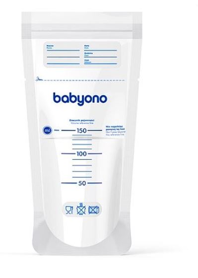 Bilde av Babyono Oppbevaringspose til morsmelk, 20stk