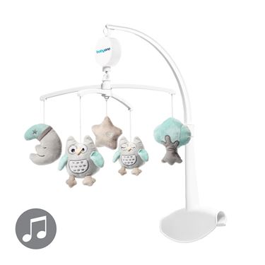 Bilde av Babyono Vognleke med musikk, Uglen Sofia