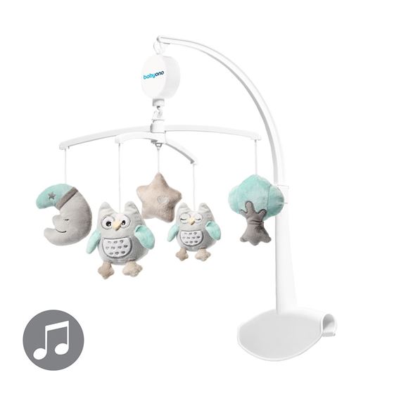 Bilde av Babyono Vognleke med musikk, Uglen Sofia