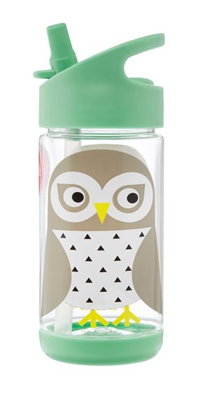 Bilde av 3 Sprouts Drikkeflaske, Owl