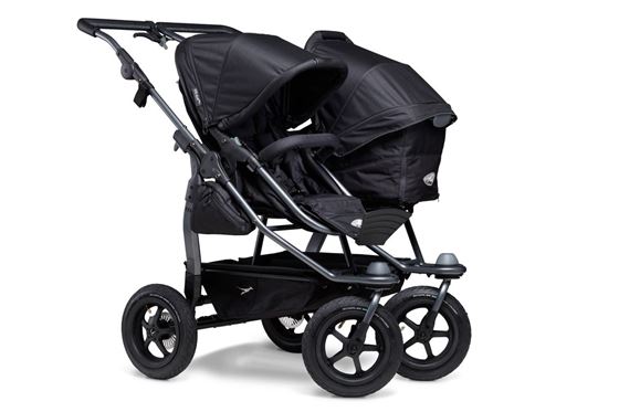 Bilde av TFK Duo Kombi Air Søskenvogn, Sort