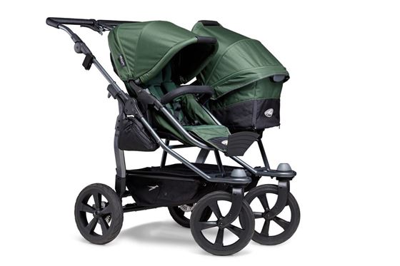 Bilde av UTGÅTT! TFK Duo Kombi Eco Søskenvogn, Oliven