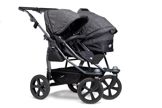 Bilde av UTGÅTT! TFK Duo Kombi Eco Søskenvogn, Premium Anthracite
