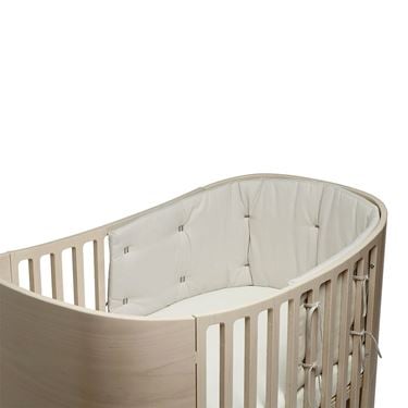 Bilde av Leander Sengekant babyseng, Økologisk, Cappucino