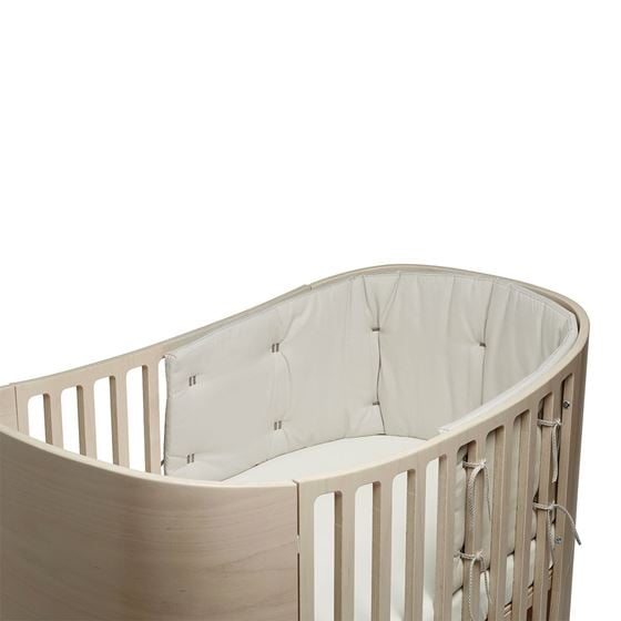 Bilde av Leander Sengekant babyseng, Økologisk, Cappucino