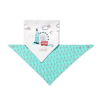 Bilde av Babyono Siklesjal, Bandana bib, London