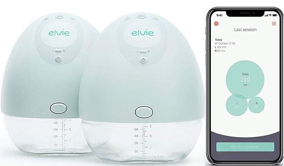 Bilde av Elvie Pump Double, Elektrisk brystpumpe