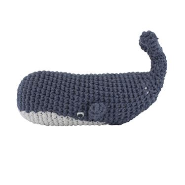 Bilde av Sebra Heklet Rangle, Marion the whale, ocean dive navy