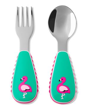 Bilde av Skip Hop Zoo Bestikksett Flamingo Utensil