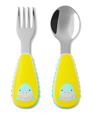 Bilde av Skip Hop Zoo Bestikksett Shark Utensil