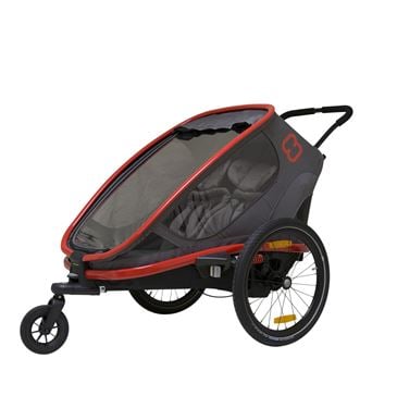 Bilde av Hamax Outback Sykkelvogn, Red Charcoal