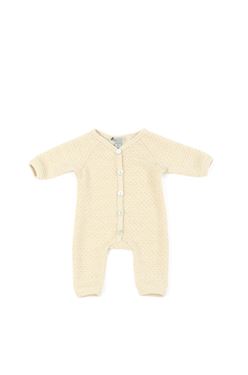 Bilde av Smallstuff Jumpsuit Barn - Ull - Offwhite