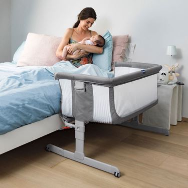 Bilde av Chicco Next2Me Air, Bedside Crib, Stone