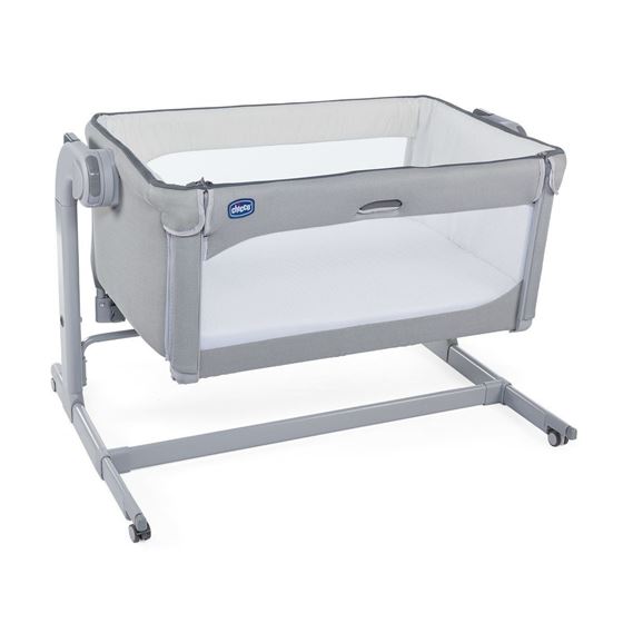 Bilde av Chicco Next2Me Magic Bedside Crib, Cool Grey